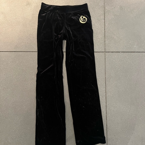 John Galliano | Pants & Jumpsuits | John Galliano Black Velour